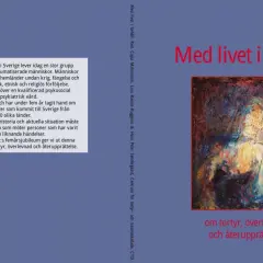 En målning som symboliserar livet efter en destruktiv relation. Boken handlar om tortyr, överlevnad och återupprättelse.