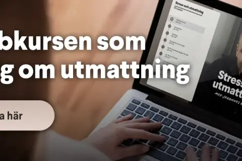 Webbkurs om utmattning. Lär dig leva med gad och stress. Klicka här för att börja.