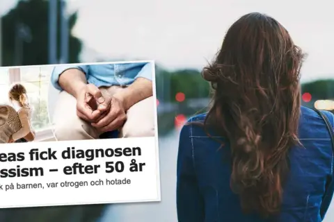 Andreas, en sårbar narcissist, fick diagnosen efter 50 år. Han skrek på barnen, var otrogen och hotade grannen.