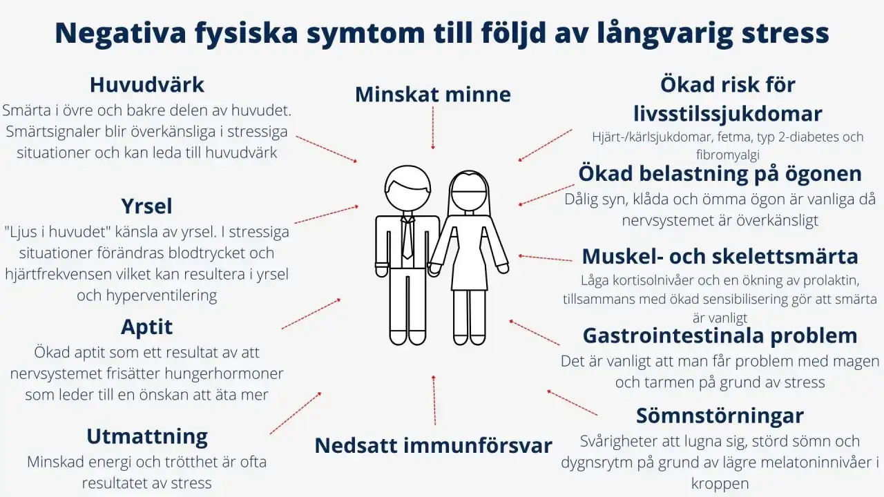 Stressrelaterad yrsel - Orsaker, symtom och lösningar